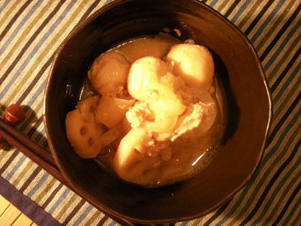 20080705 里芋とれんこんの味噌バター煮込み3.jpg